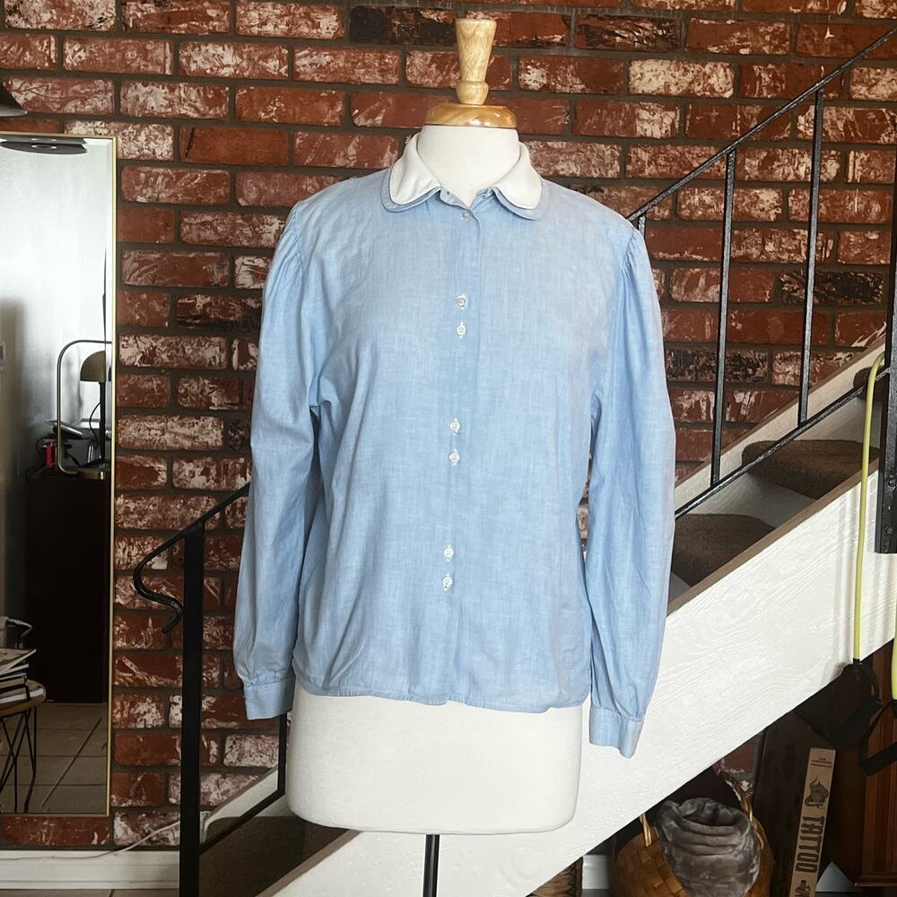 Vintage collar button up